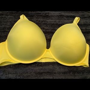 Torrid yellow bra size 48DDD